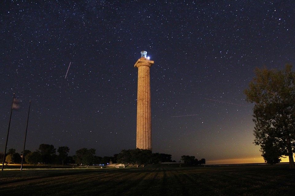 World's Most Massive Doric Column: world record in Put-In-Bay, Ohio