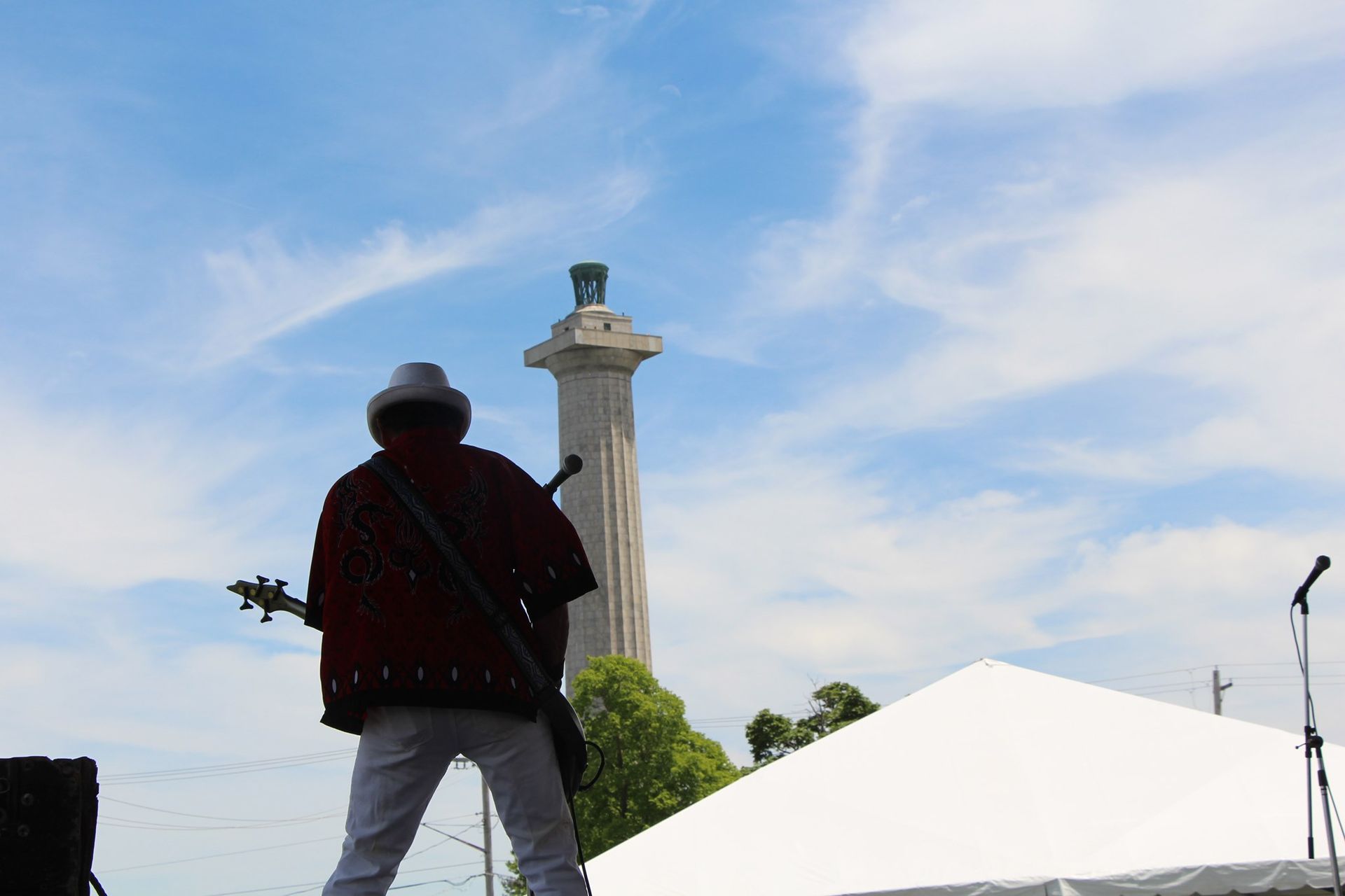 World's Most Massive Doric Column: world record in Put-In-Bay, Ohio