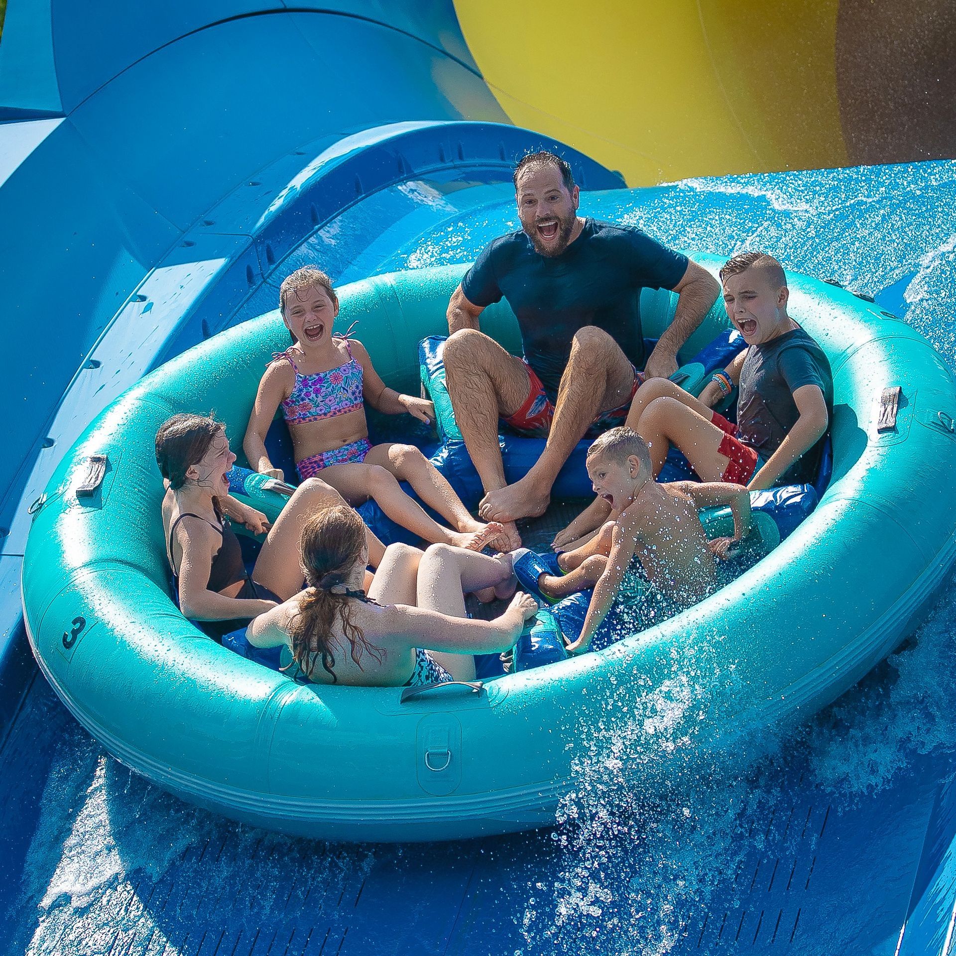 World's Longest Water Coaster: world record in Santa Claus, Indiana