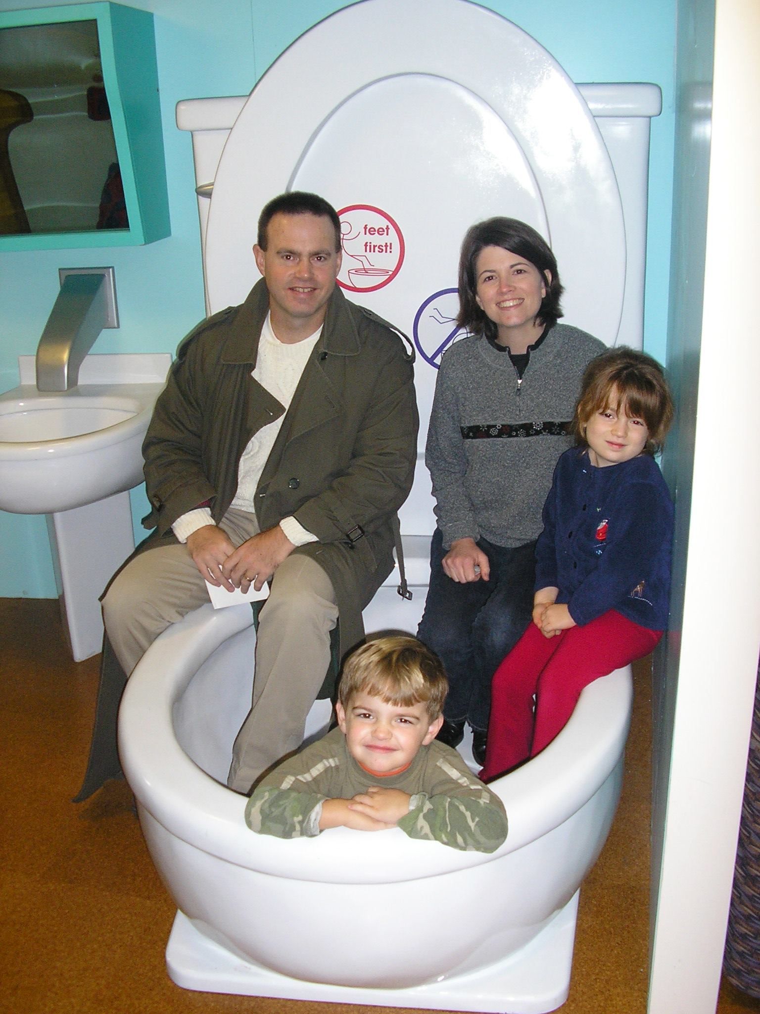 World's Largest Toilet: world record in Columbus, Indiana