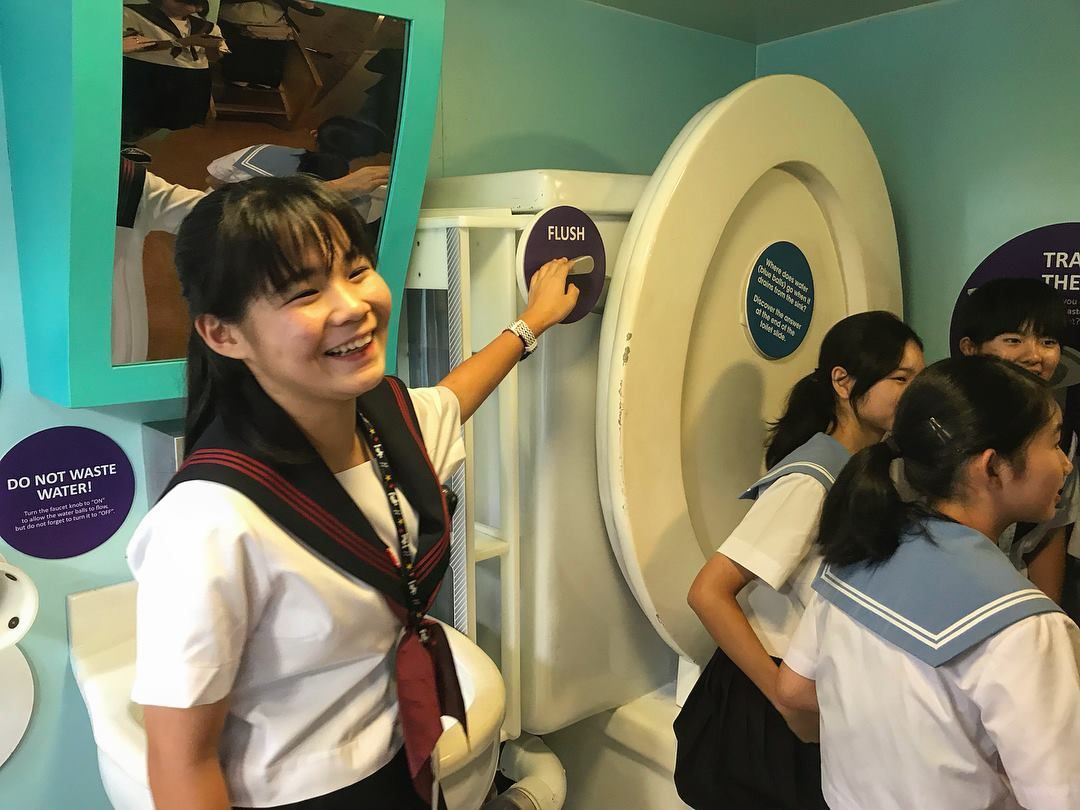 World's Largest Toilet: world record in Columbus, Indiana