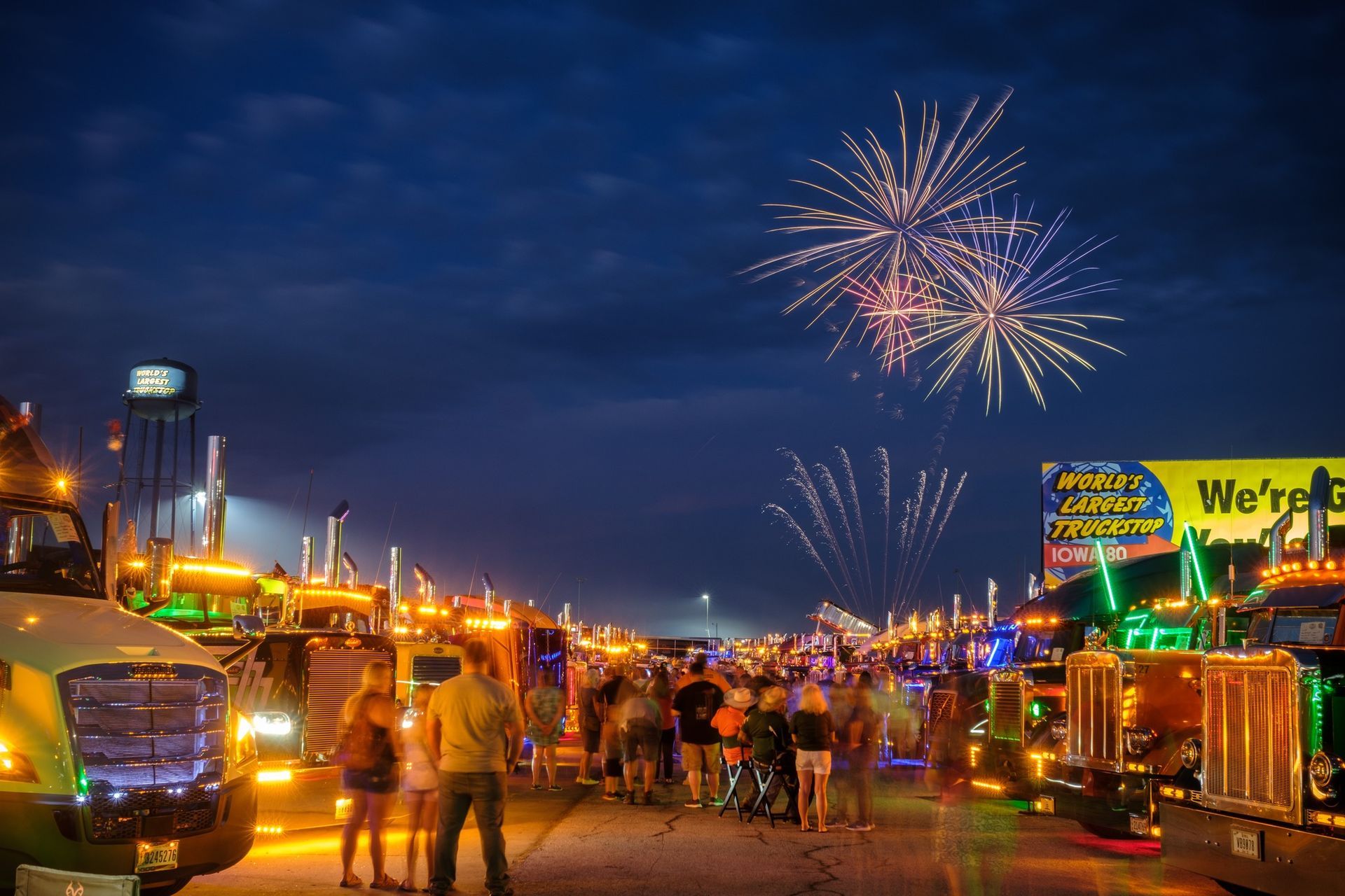 World's Largest Truck Stop: world record in Walcott, Iowa