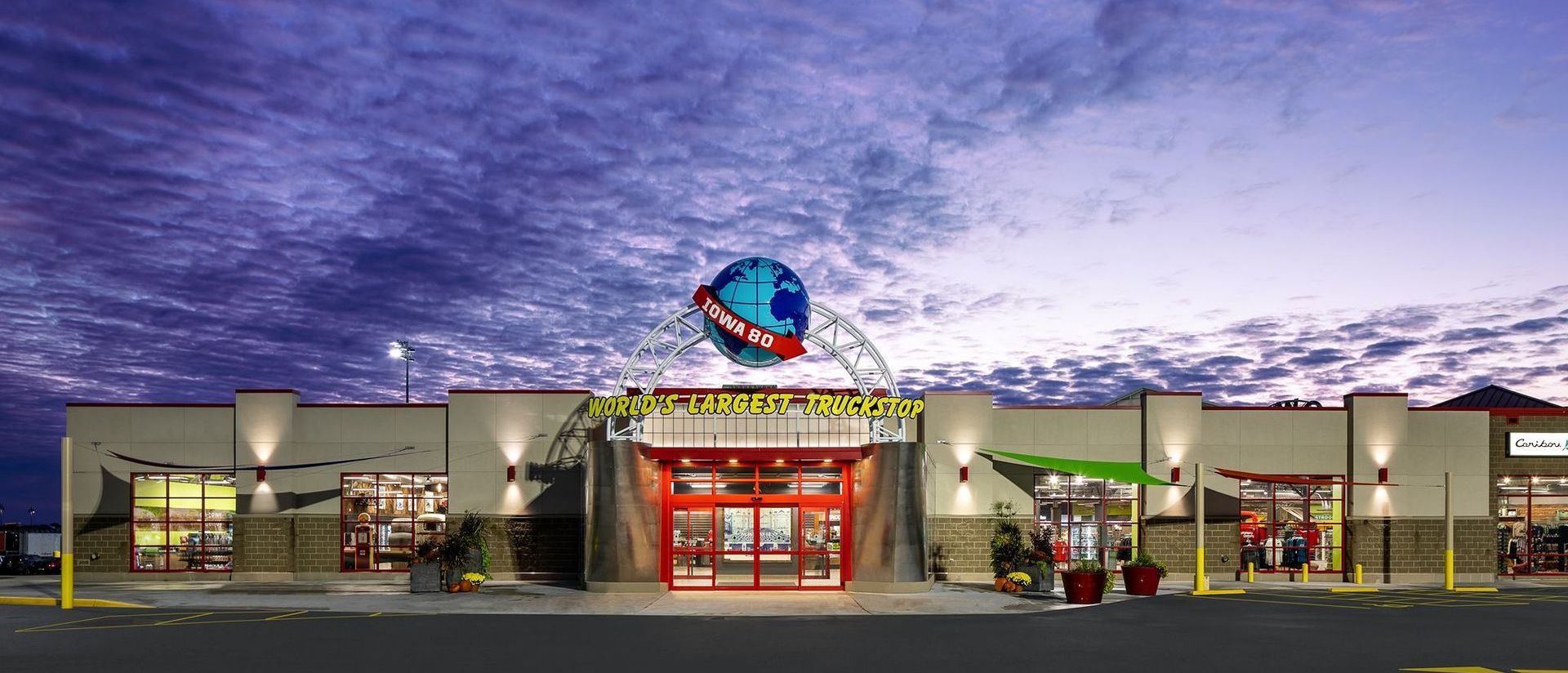 World's Largest Truck Stop: world record in Walcott, Iowa