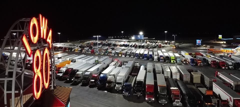 World's Largest Truck Stop: world record in Walcott, Iowa