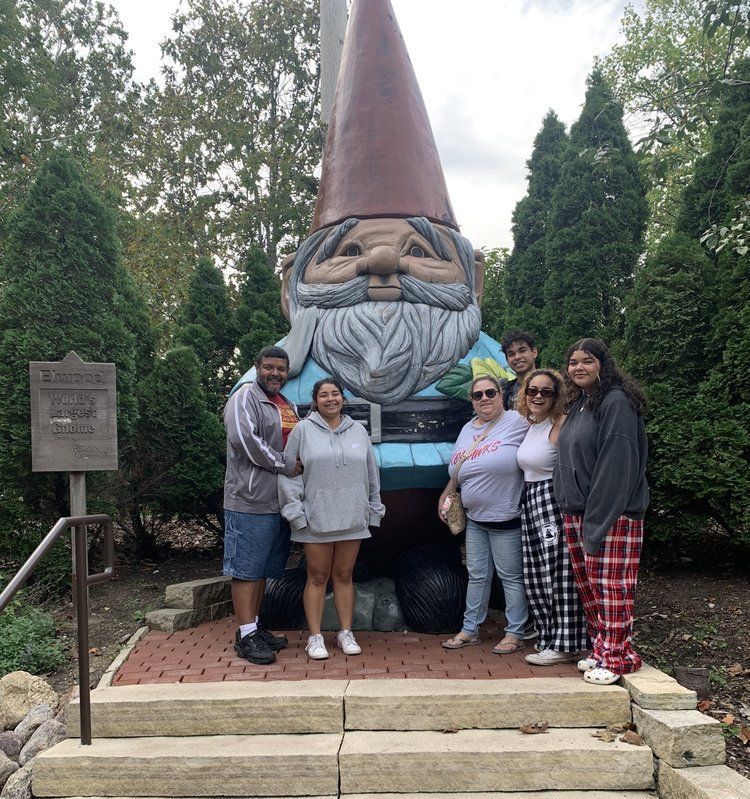 World's Largest Concrete Gnome: world record in Ames, Iowa