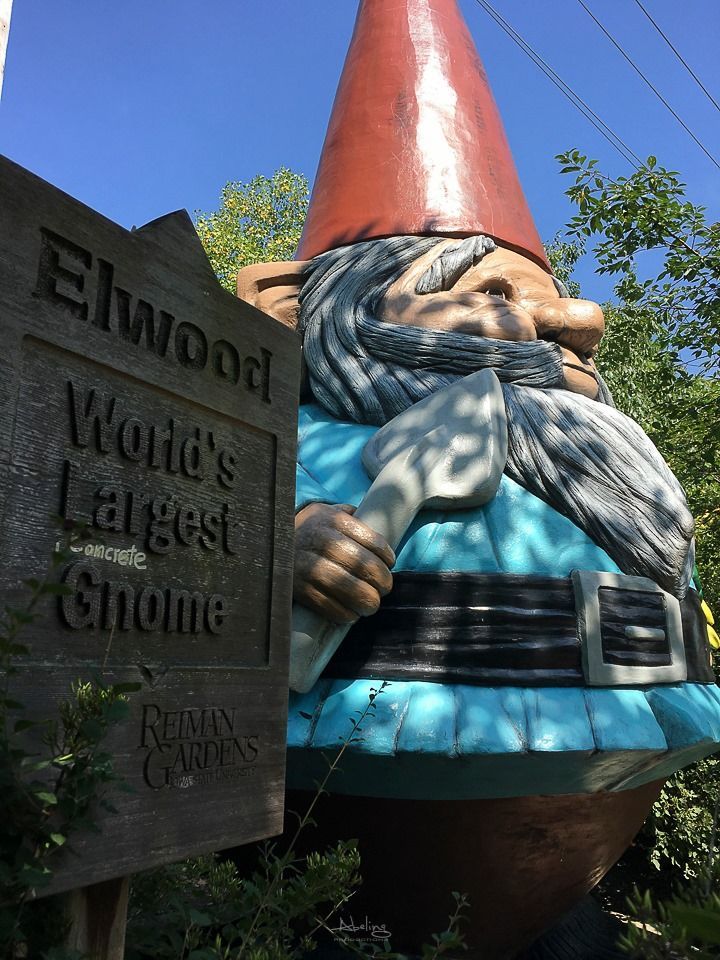 World's Largest Concrete Gnome: world record in Ames, Iowa