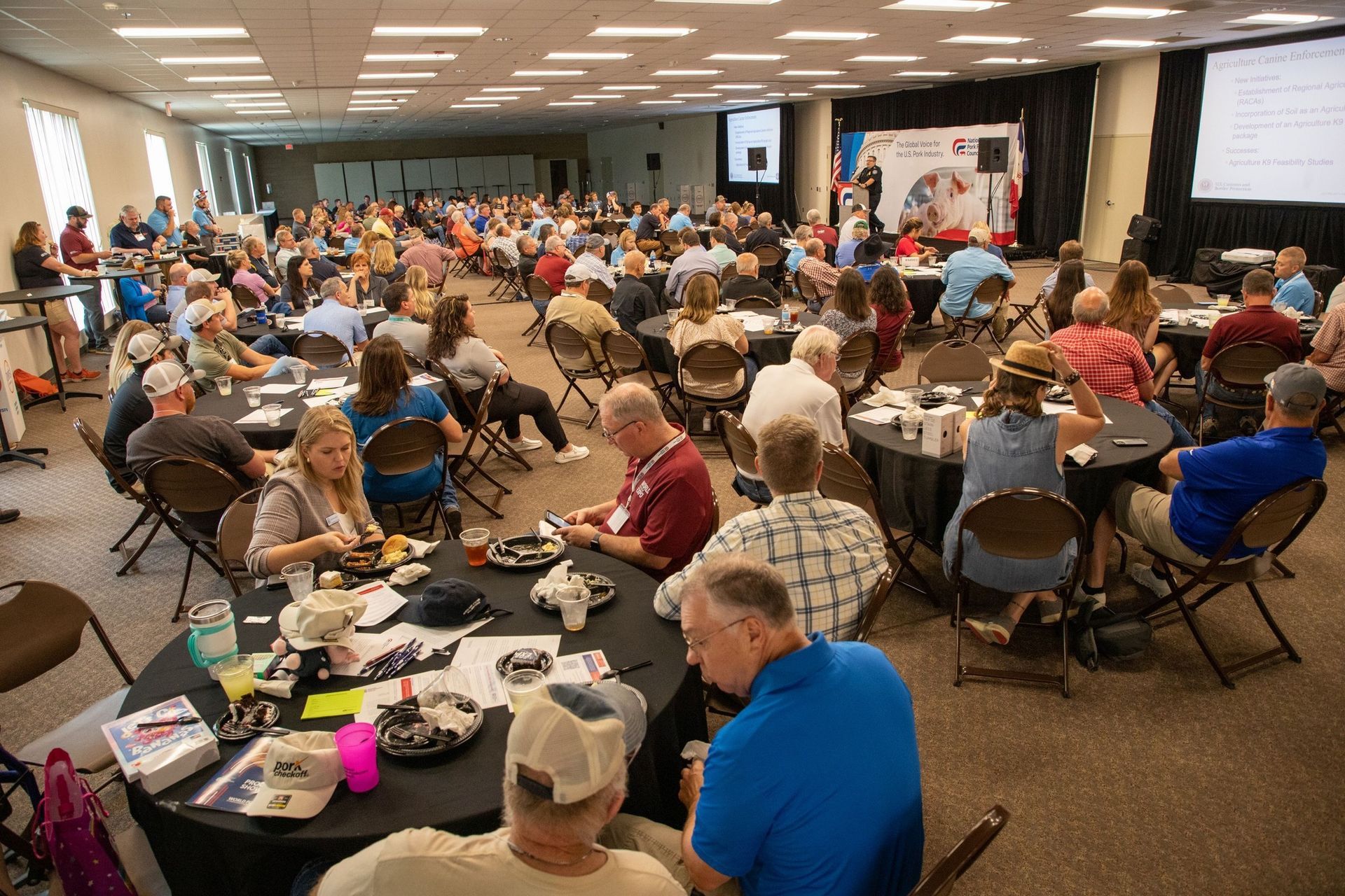 World's largest pork-specific trade show: world record in Des Moines, Iowa