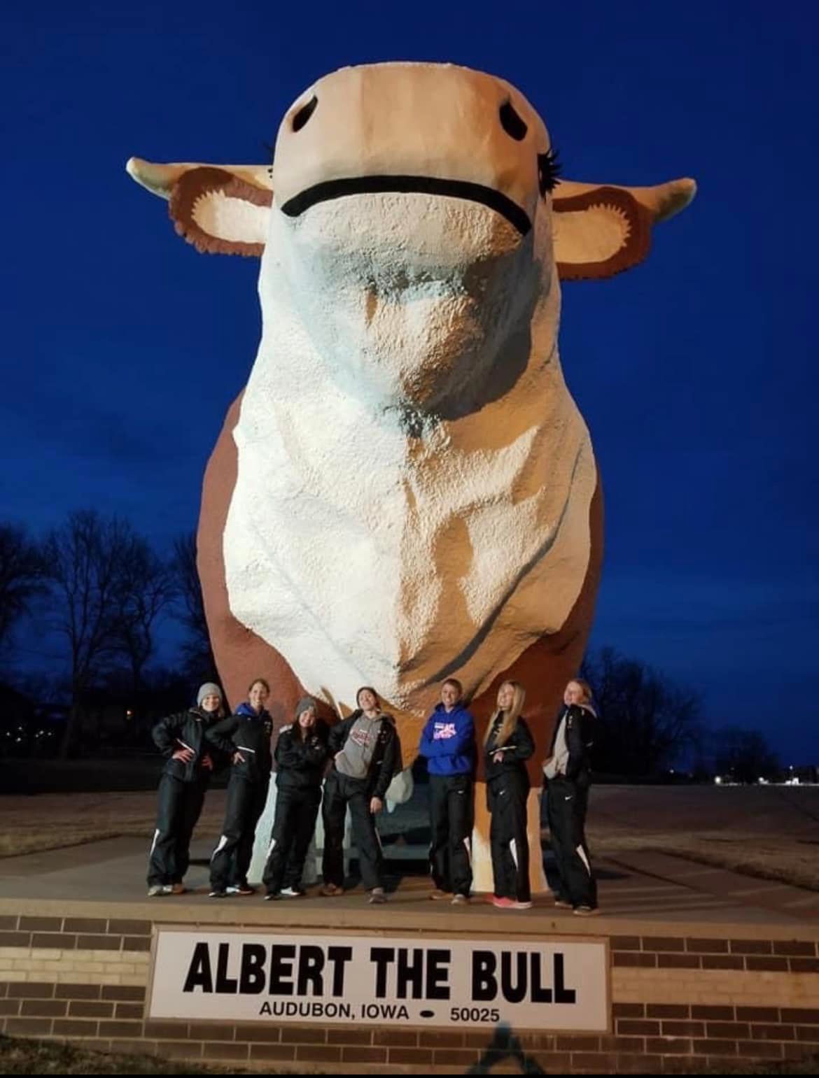 World’s Largest Bull Sculpture: world record in Audubon, Iowa World’s Largest Bull Sculpture: world record in Audubon, Iowa