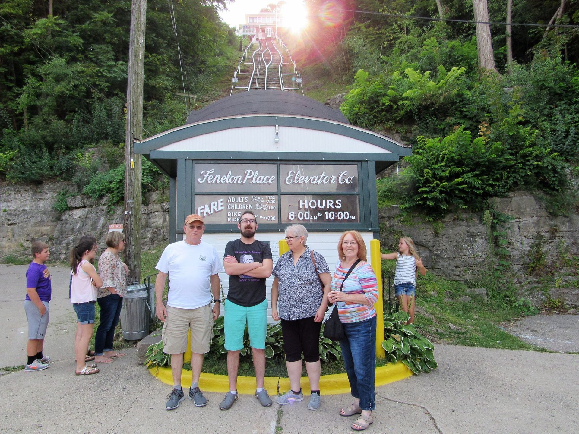 World’s Shortest And Steepest Scenic Railway: world record in Dubuque, Iowa