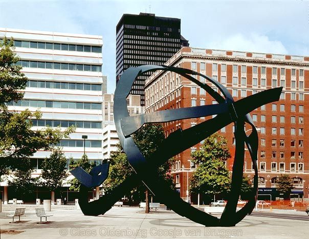World's Largest Umbrella Sculpture: world record in Des Moines, Iowa