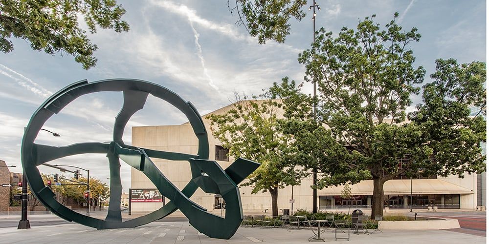 World's Largest Umbrella Sculpture: world record in Des Moines, Iowa
