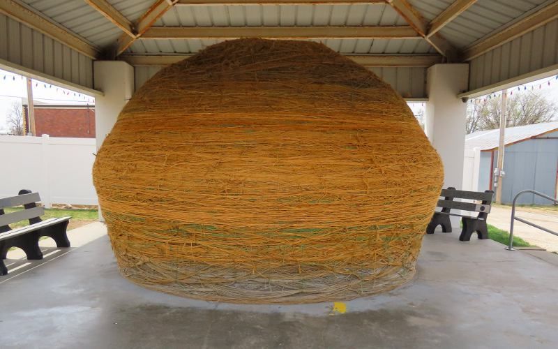 World’s Largest Ball of Twine: world record in Cawker City, Kansas