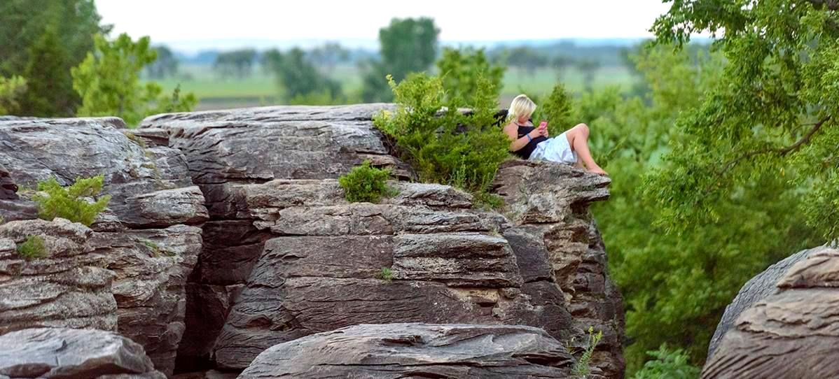 World’s Largest Cannonball Concretions: world record in Rock City, Kansas