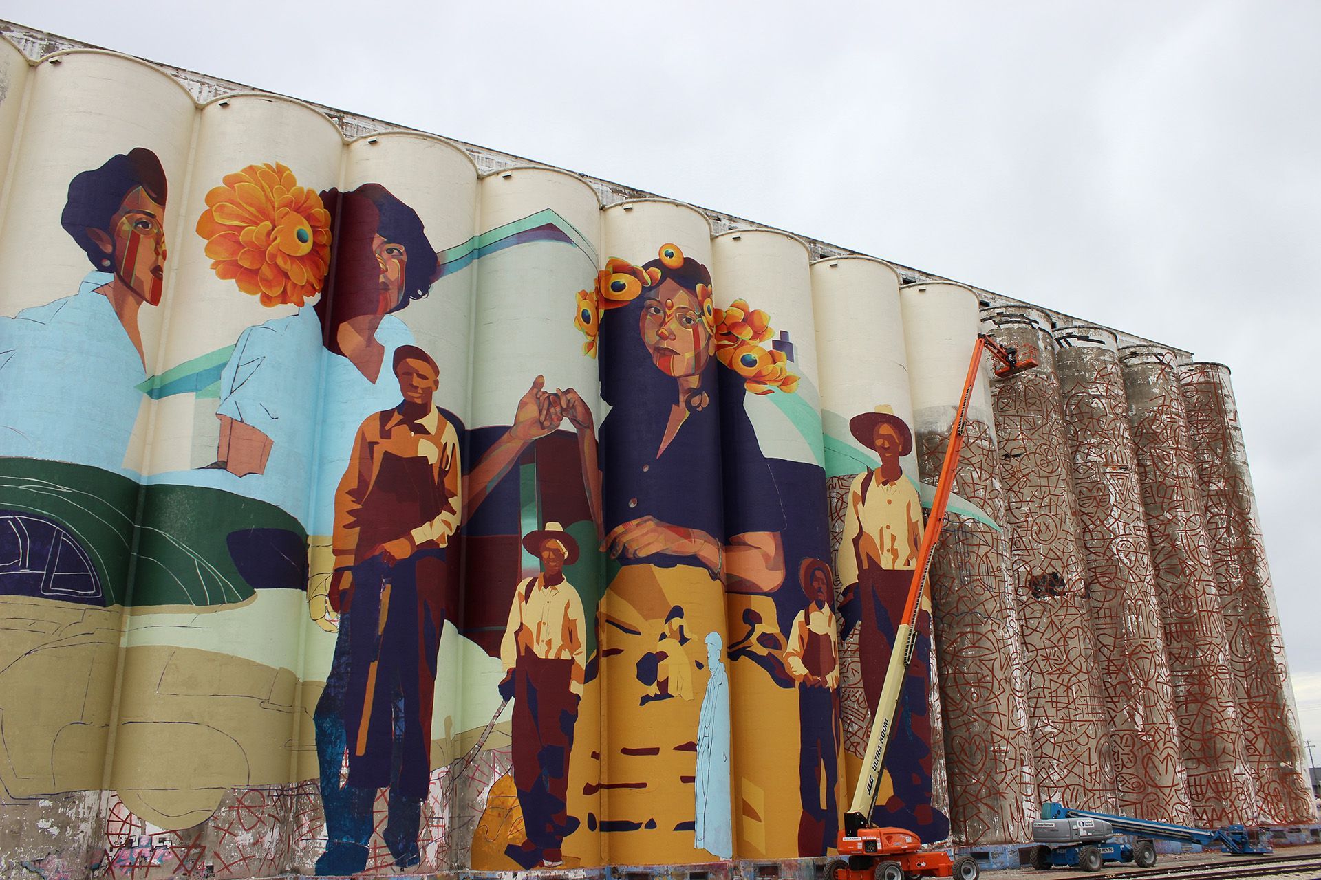 World’s Largest Mural by a Single Artist: world record in Wichita, Kansas