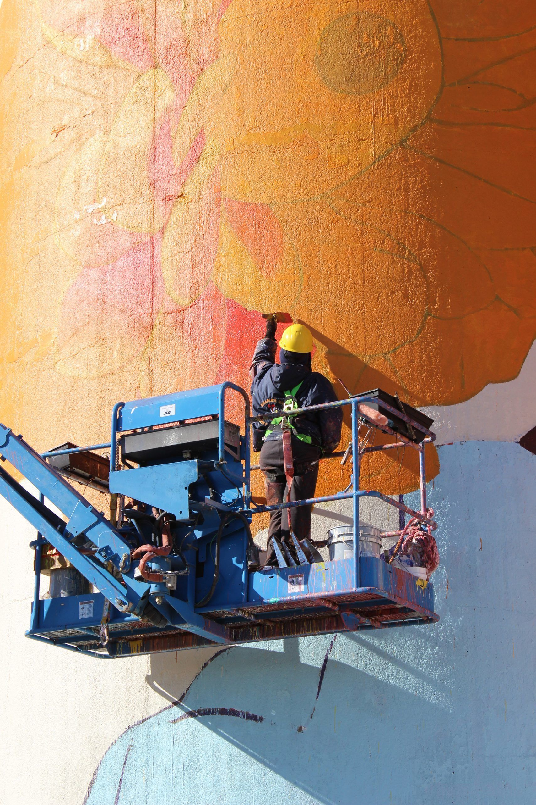 World’s Largest Mural by a Single Artist: world record in Wichita, Kansas