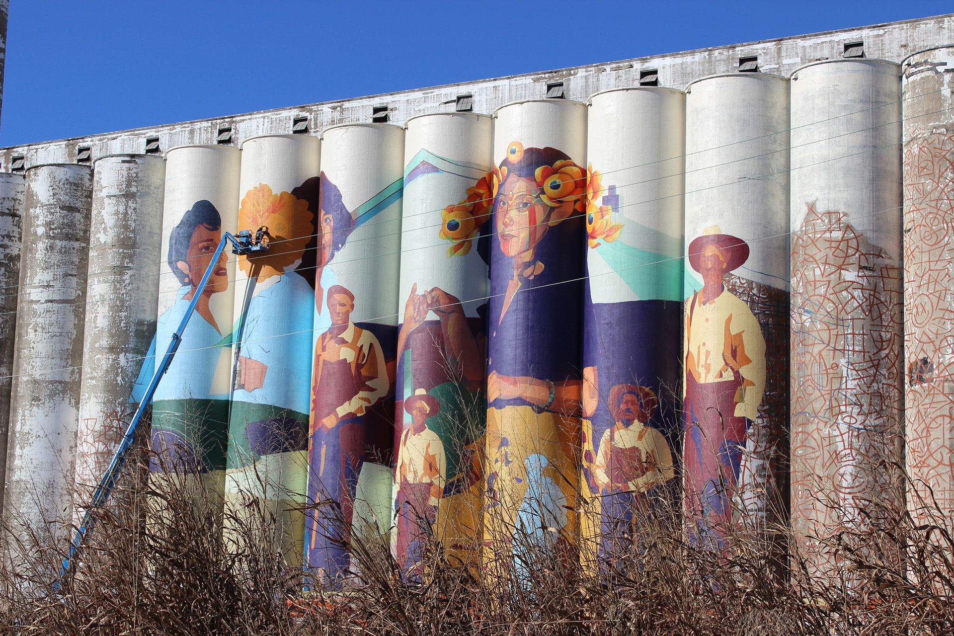 
World’s Largest Mural by a Single Artist: world record in Wichita, Kansas