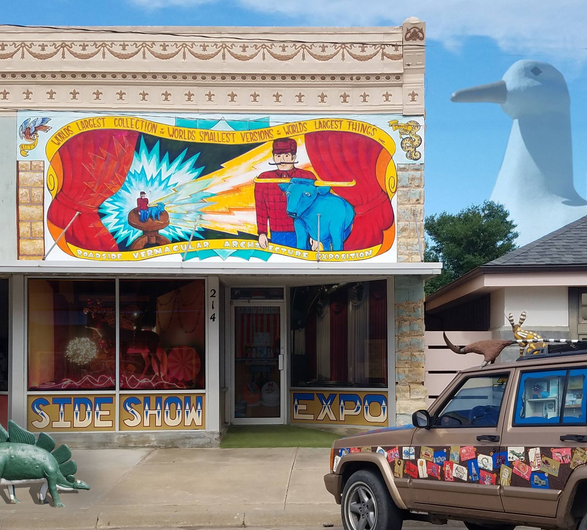 World's Largest Collection of World Record Memorabilia: world record in Lucas, Kansas