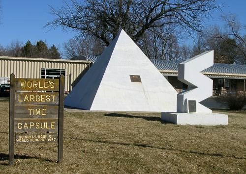 World’s Largest Time Capsule: world record in Seward, Nebraska
