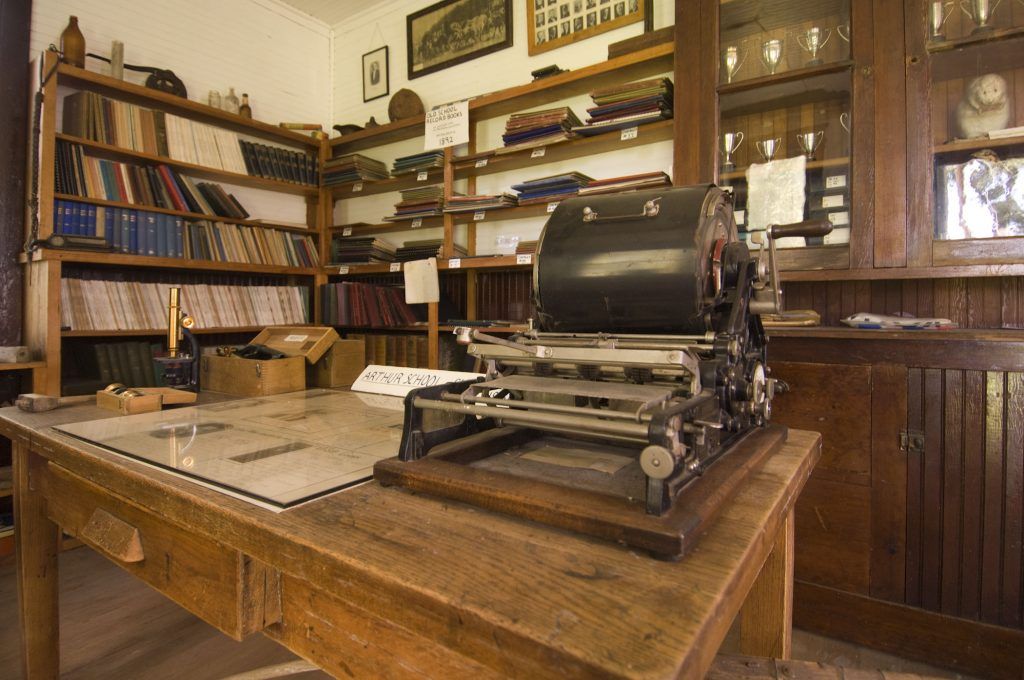 World's Smallest Courthouse: world record  in Arthur, Nebraska
