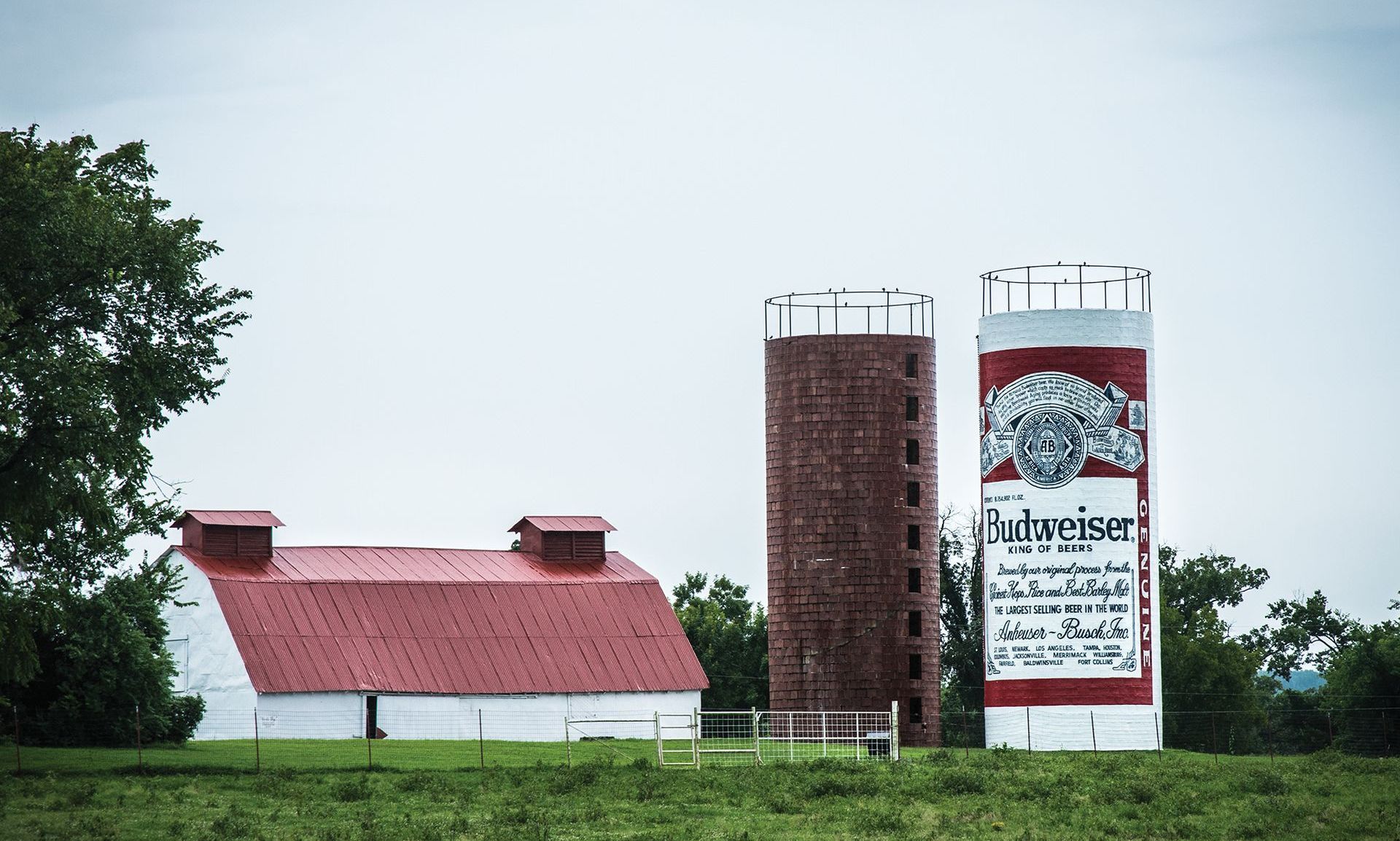 World's Largest Budweiser Can Sculpture: world record in Lavaca, Arkansas