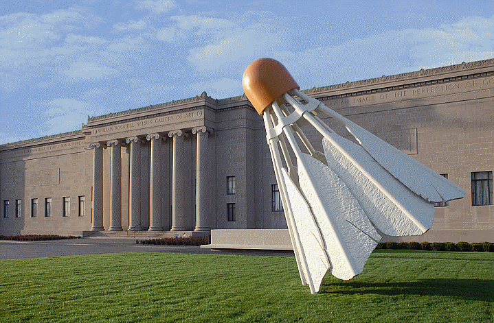 World's Largest Shuttlecock Sculptures: world record in Kansas City, Missouri