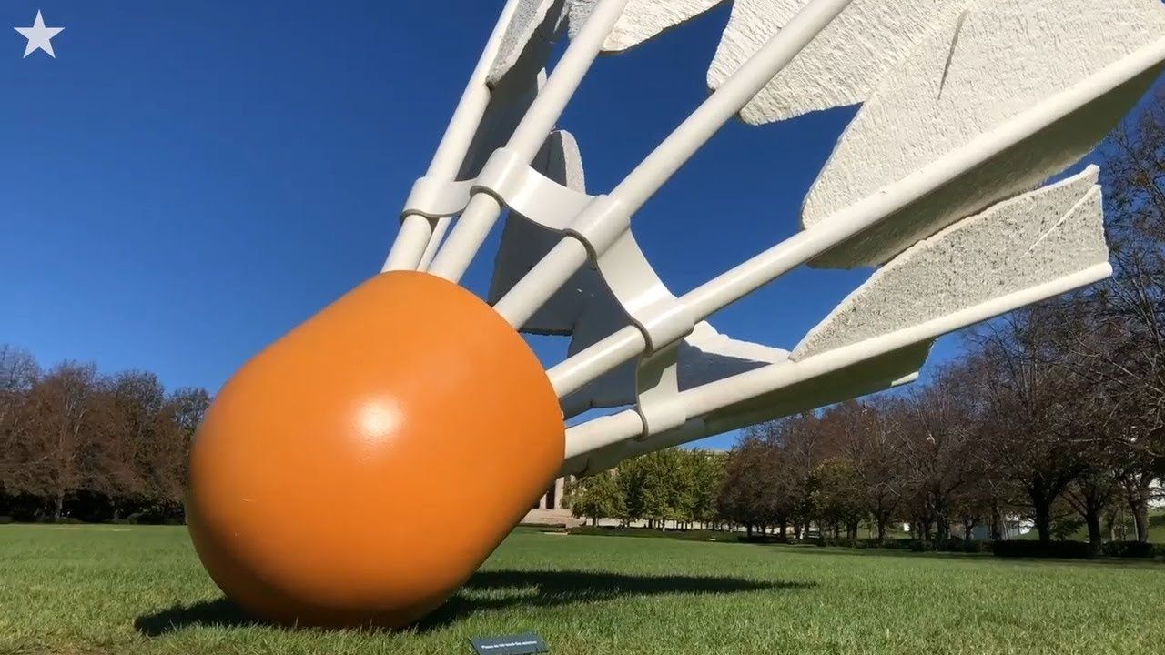 World's Largest Shuttlecock Sculptures: world record in Kansas City, Missouri