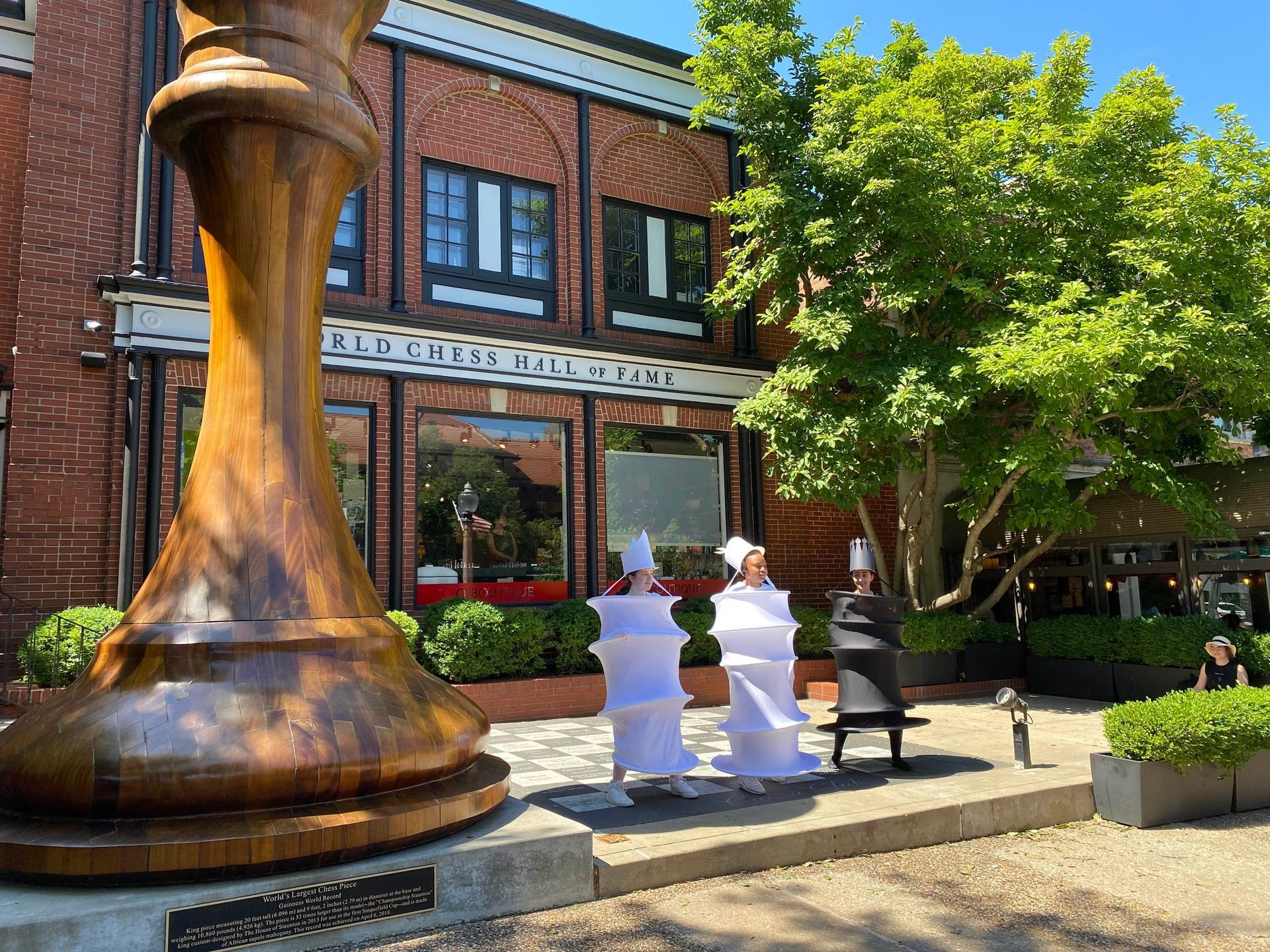 World’s Largest Chess Piece: world record in St. Louis, Missouri