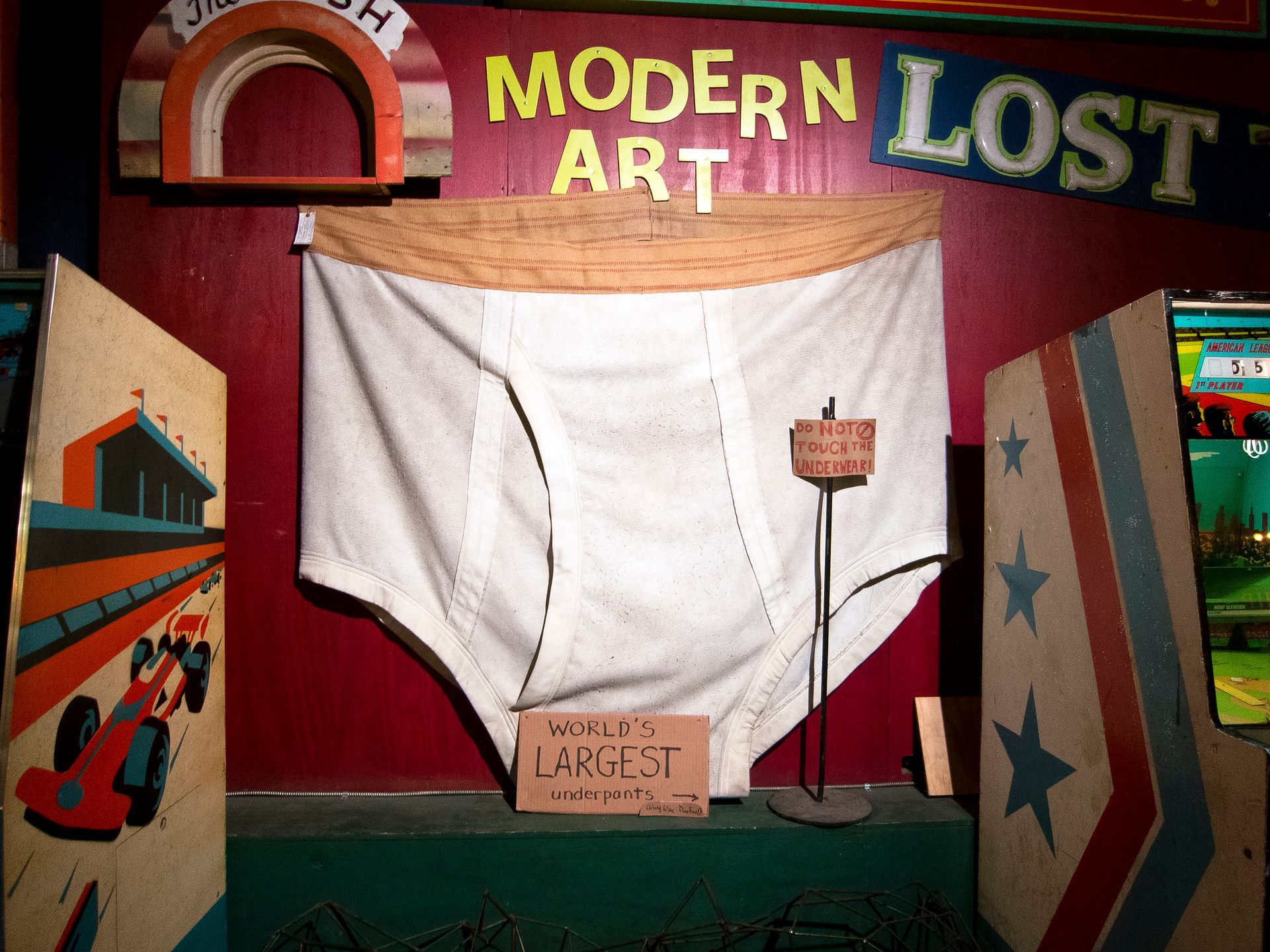 
World’s Largest pair of Underwear: world record in St. Louis, Missouri