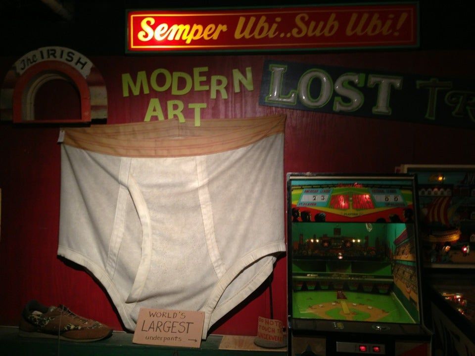 World’s Largest pair of Underwear: world record in St. Louis, Missouri