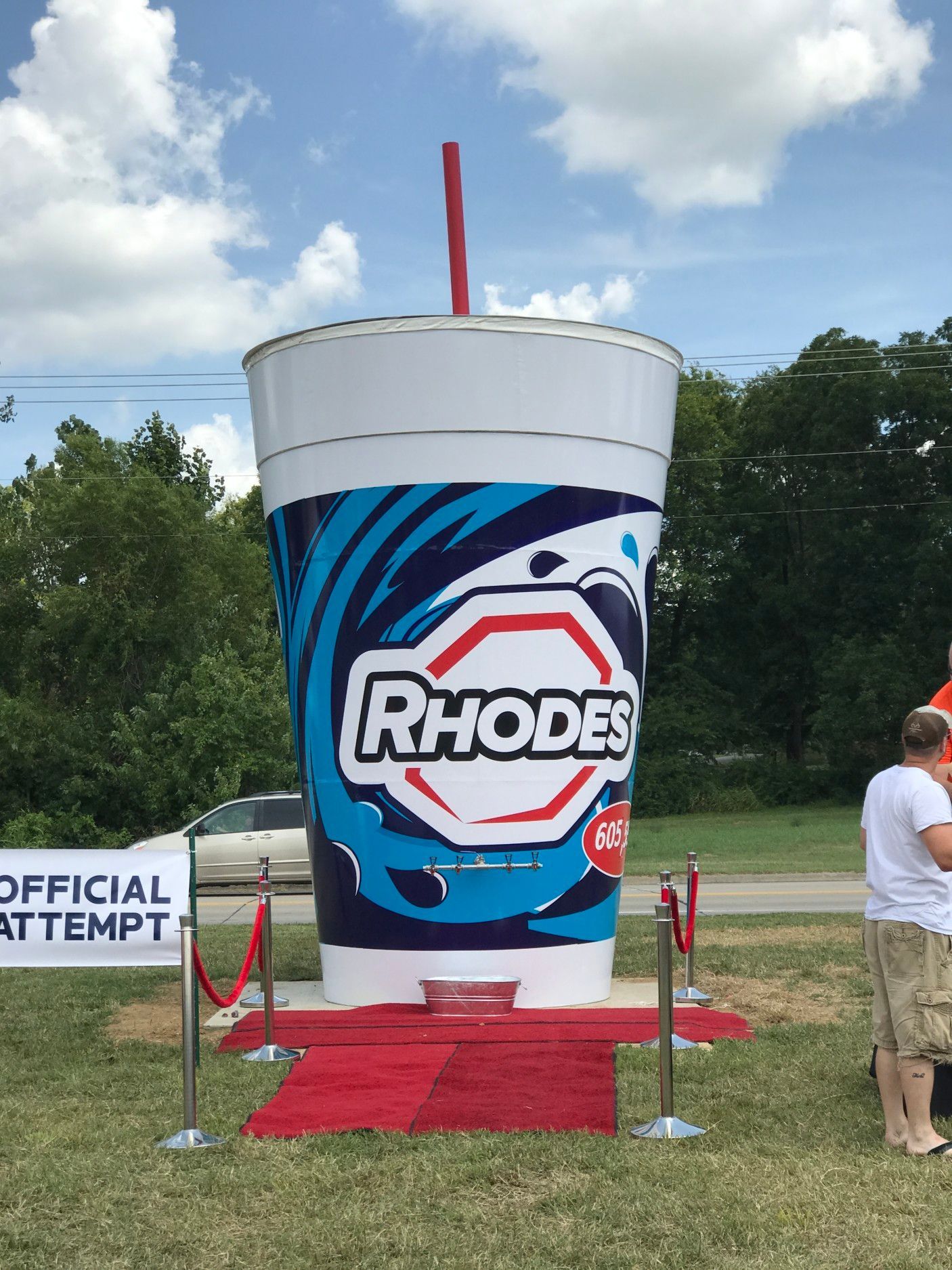 World's Largest Cup of Soft Drink: world record in Cape Giradeau, Missouri