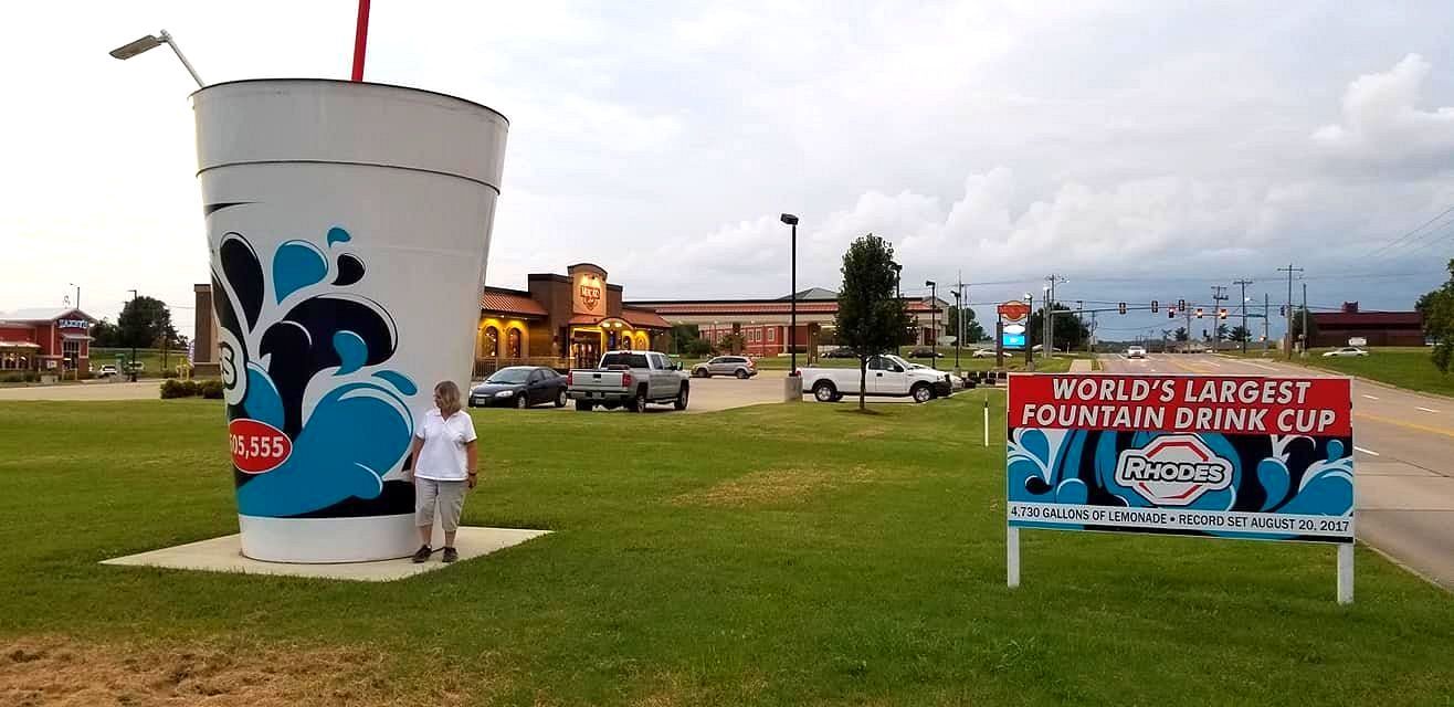 World's Largest Cup of Soft Drink: world record in Cape Giradeau, Missouri