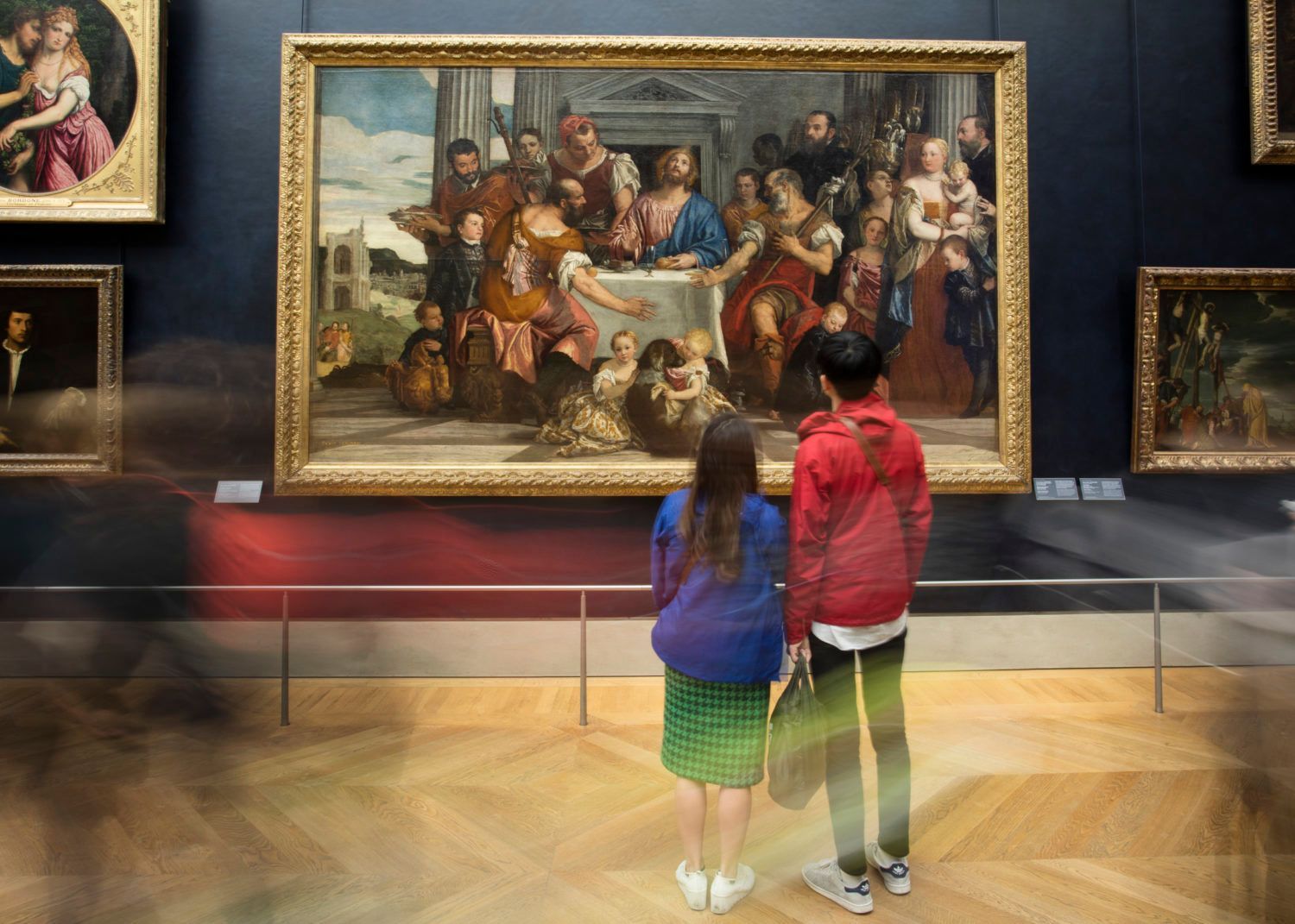 World's most-visited museum: world record in Paris, France