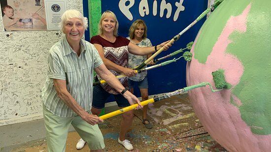 World's Largest Ball of Paint: world record in Alexandria, Indiana