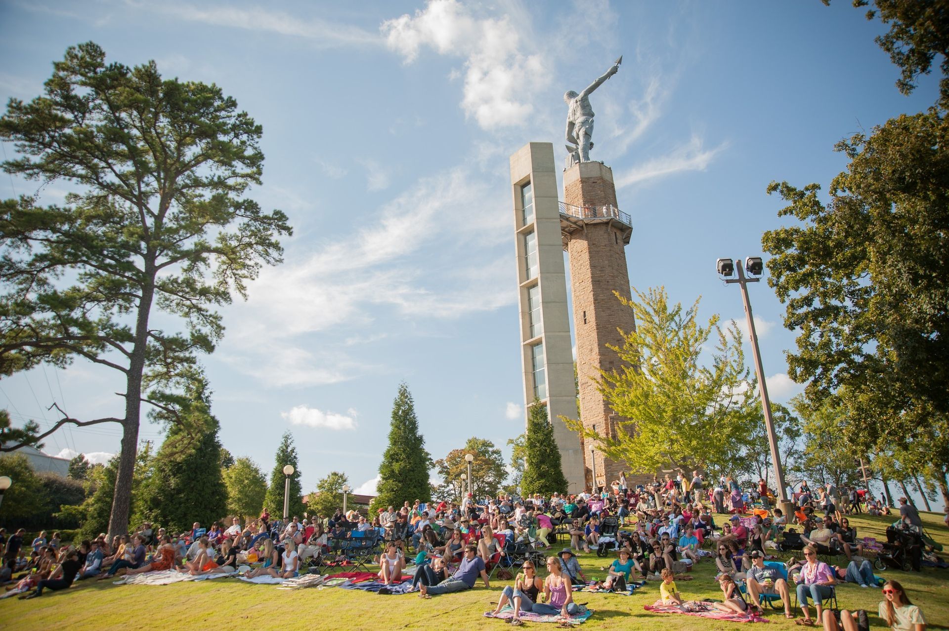 World’s Largest Cast-Iron Statue: world record in Birmingham,  Alabama