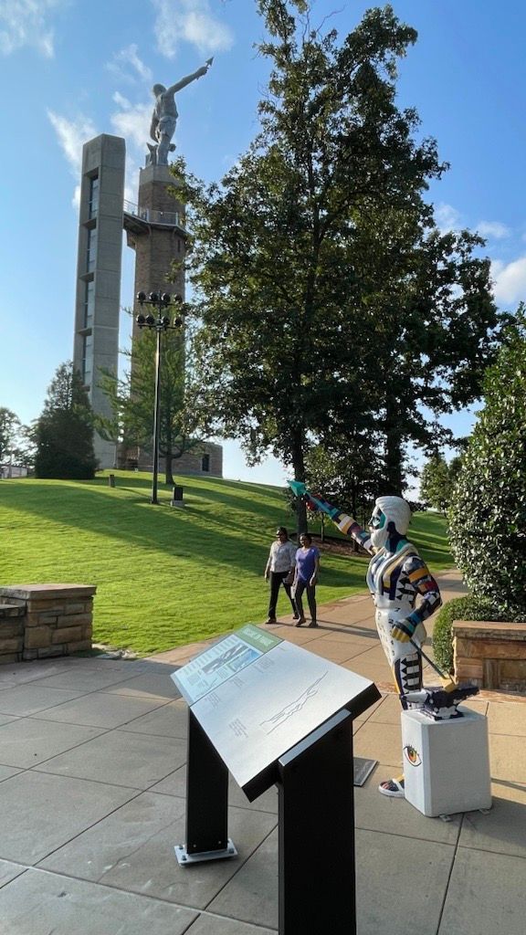 World’s Largest Cast-Iron Statue: world record in Birmingham,  Alabama