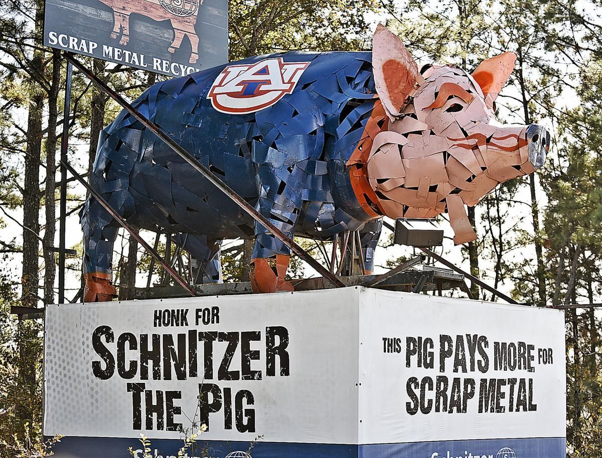 World's Largest Hog Sculpture: world record in Dothan, Alabama