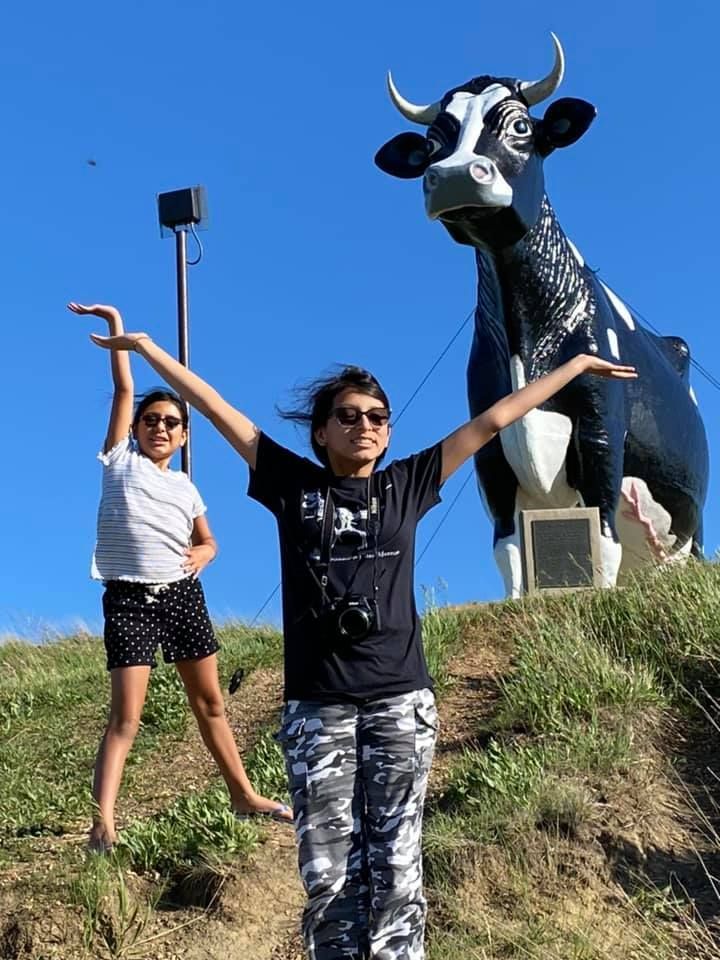 World's Largest Holstein Cow Sculpture: world record in New Salem, North Dakota