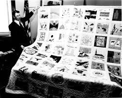 World's Largest Historical Quilt: world record in Antler, North Dakota