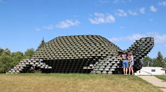 World's Largest Man-Made Turtle: world record in Dunseith, North Dakota World's Largest Man-Made Turtle: world record in Dunseith, North Dakota