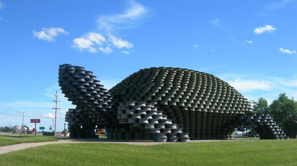 World's Largest Man-Made Turtle: world record in Dunseith, North Dakota World's Largest Man-Made Turtle: world record in Dunseith, North Dakota