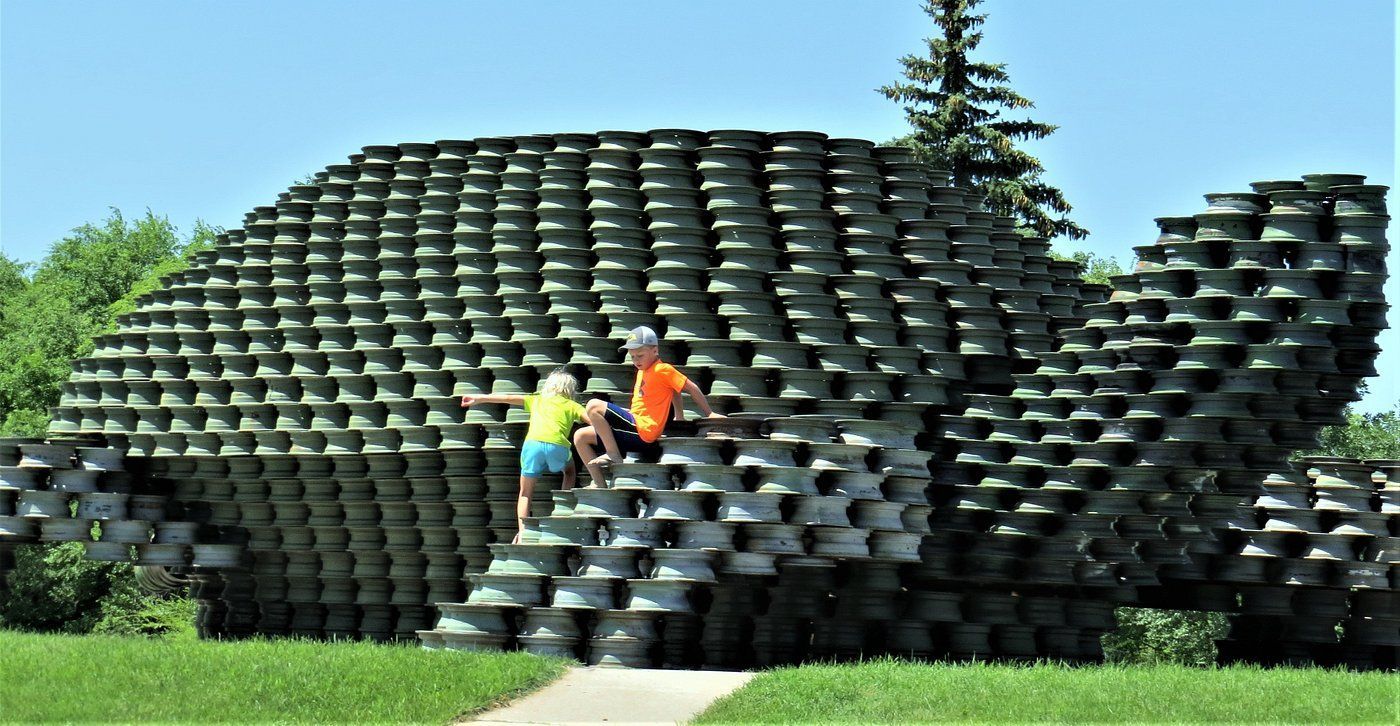 World's Largest Man-Made Turtle: world record in Dunseith, North Dakota World's Largest Man-Made Turtle: world record in Dunseith, North Dakota
