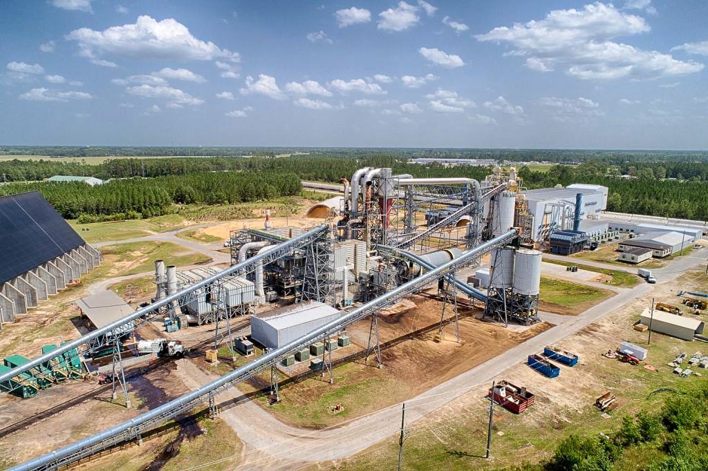 World's Largest Wood Pellet Plant: world record in Waycross, Georgia World's Largest Wood Pellet Plant: world record in Waycross, Georgia