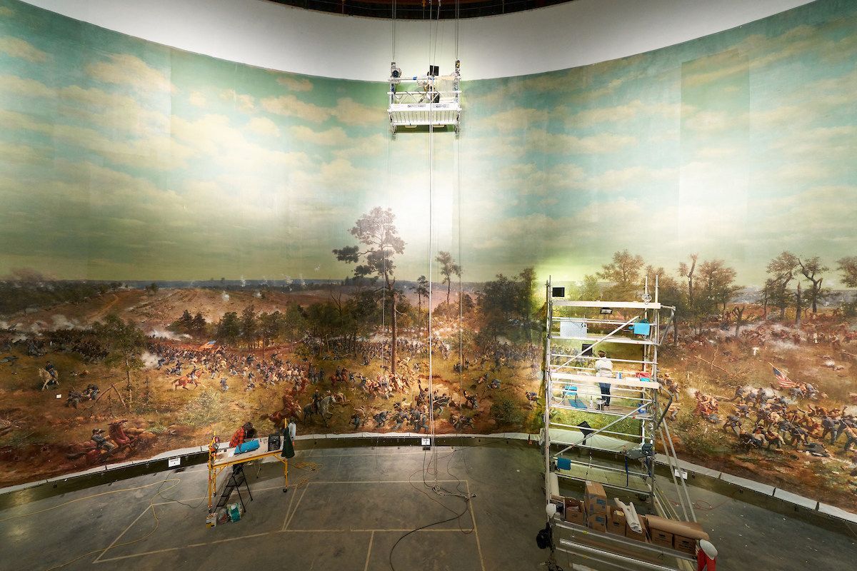 World's Largest Oil Painting: world record in Atlanta, Georgia