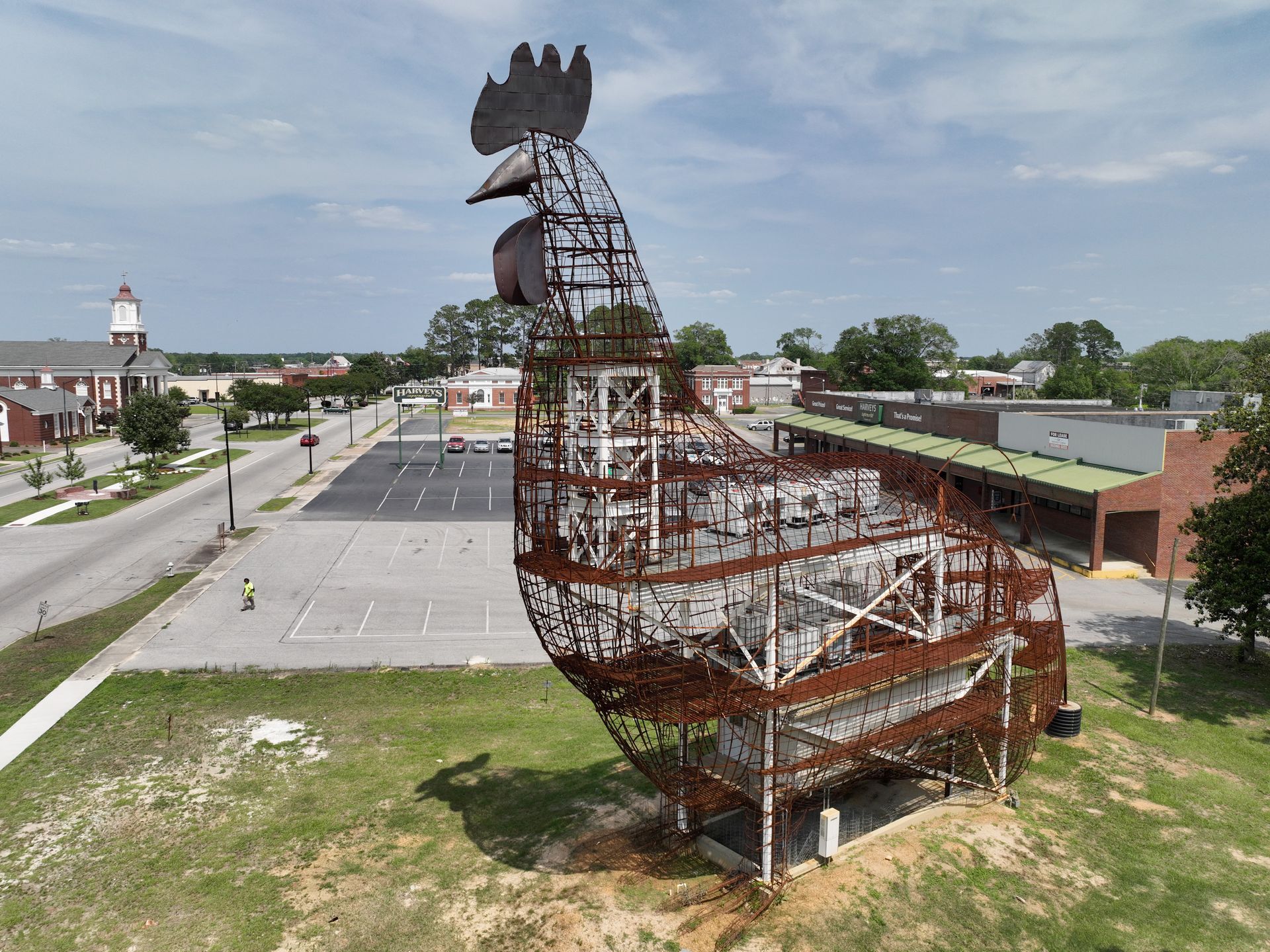 World's Largest Skeletal Chicken: world record in Fitzgerald, Georgia
