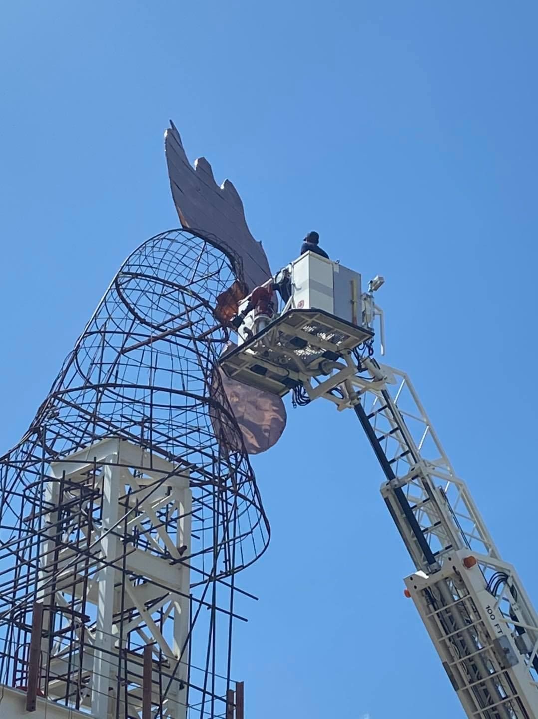 World's Largest Skeletal Chicken: world record in Fitzgerald, Georgia