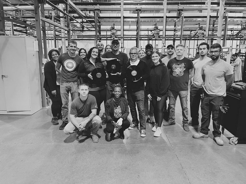 World's Largest Vinyl Record Manufacturer: world record in Nashville, Tennessee