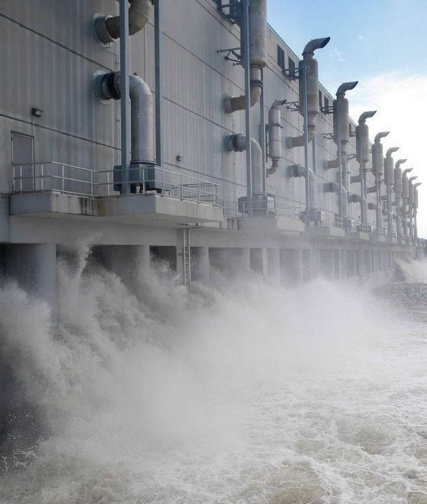 World's Largest Drainage Pump Station: world record in Plaquemines Parish, Louisiana