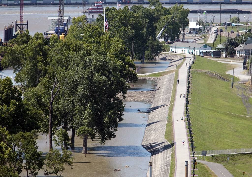 World's Largest Drainage Pump Station: world record in Plaquemines Parish, Louisiana