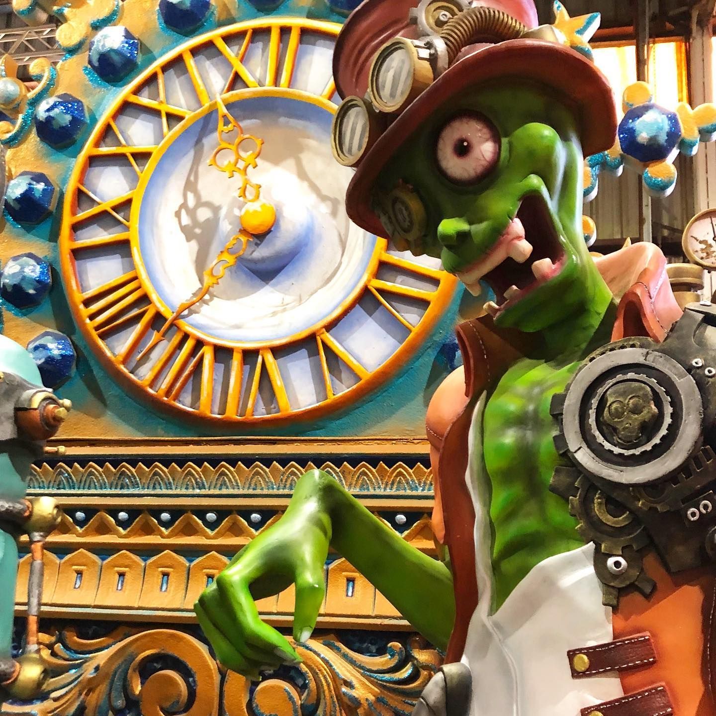 World's largest float designing and building facility: world record in New Orleans, Louisiana