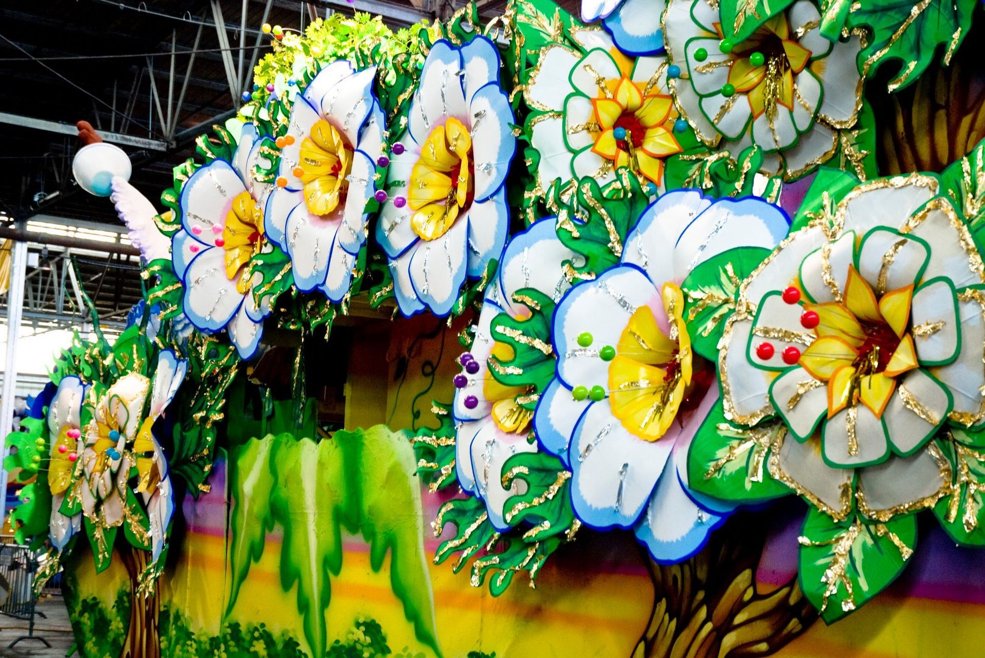  World's largest float designing and building facility: world record in New Orleans, Louisiana
